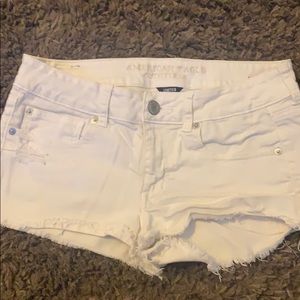 White American Eagle Denim Shorts